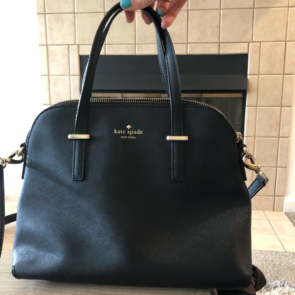 Kate Spade Maise Leather Satchel Bag